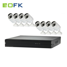 Gute Qualität Wandhalterung 8 CH POE NVR System CCTV-Kamera-Kit